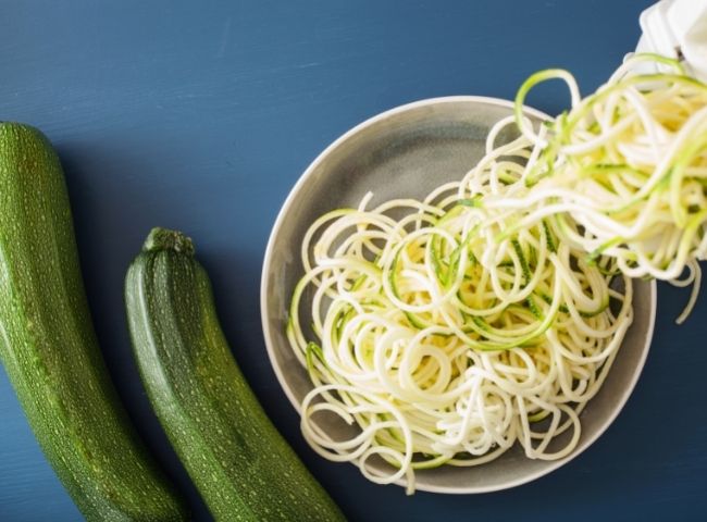 Top 7 Foods That Burn Belly Fast 6 Zucchini Noodles