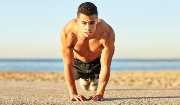 Calisthenics Chest Workout 3 diamond push up