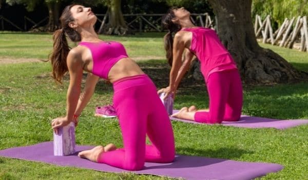 How To Use Yoga Blocks 7 Arching Pose