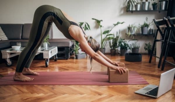 How To Use Yoga Blocks 1 downward dog 1